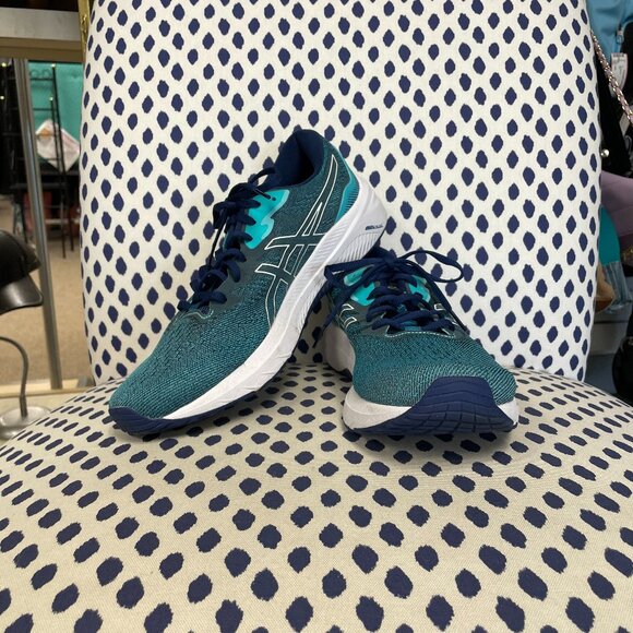 Asics Blue Shoes Size Mens 12 - Picture 1 of 7